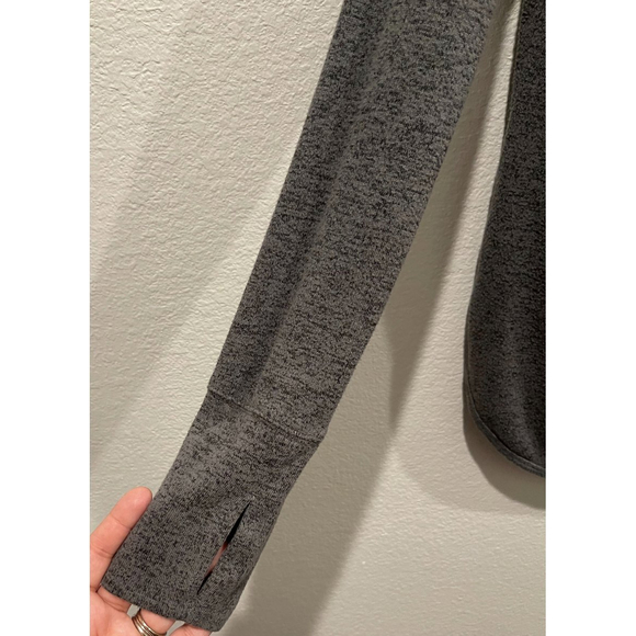 ATHLETA Grey Long Sleeve Sweatshirt - Picture 3 of 4